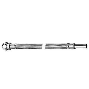 Flexibele aansluitslang CLEAN-FIX-S 300mm 3/8" bu.dr. (10mm knel) x spie 10mm chroom