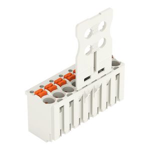 1-draads FE steker Druk lichtgrijs 2091-1108 VVE=50