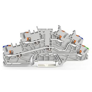 Etage installatieklem Met Druk 2,5mm² 2203-6661 VVE=50