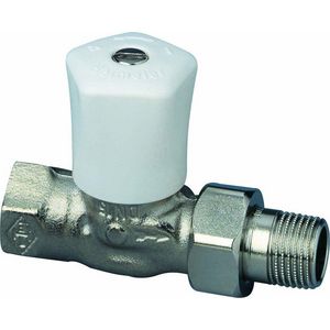 Radiatorafsluiter Mikrotherm recht 1/2"