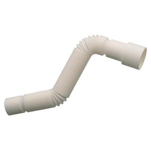 Verlengbare harmonikabuis 40-90 cm 40 mm uitwendig x 40/5