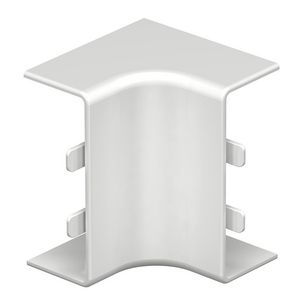 Binnenhoek 20x50mm polyvinylchlorid puur wit VVE=4