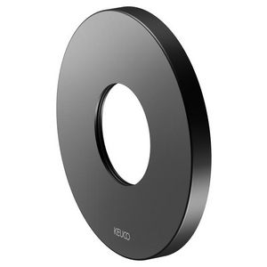 Rozet rond voor Thermostaatkraan 105mm zwart