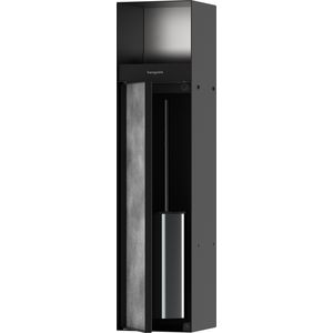 Wandbox XtraStoris toiletborstelhouder rolhoudr mat zwart