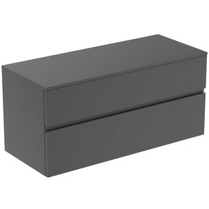 Wastafelmeubel 1202x505x558mm matt anthracite 2 laden Finesse E3431Y2