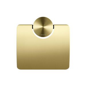 Closetrolhouder enkel met klep Gold OPAL