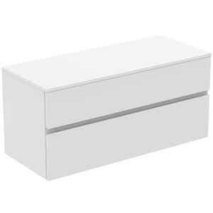 Wastafelmeubel 1202x505x558mm matt white 2 laden Finesse E3431Y1