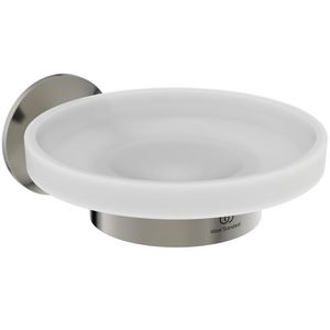 Zeepschaal 130x165x60mm silver storm (rvs-look) La Dolce Vita