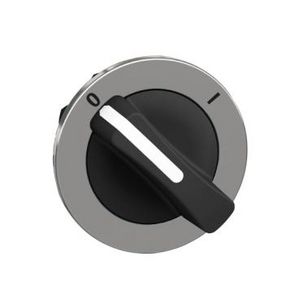 Verzonken kop zwarte keuzeschakelaar 2 posities In s XB4