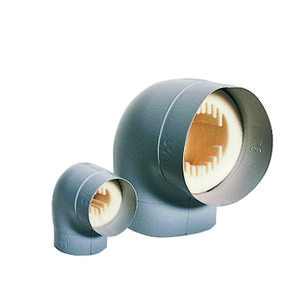 Buisiso. AL-ABO-2830 Armalok 100 bocht Cu-/Fe 28/26,9mm PVC VVE=20