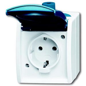 Wandcontactdoos ra kd opb IP44 ocean (20 EW-53-503)