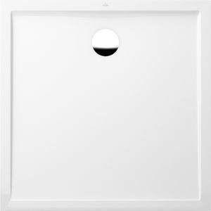 Douchebak Futurion Flat 4-K 1000x1000x25mm Quaryl wit Alpin