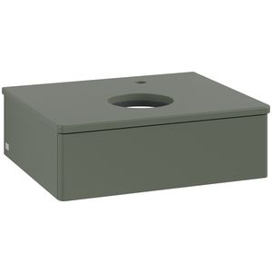 Wastafelonderkast Antao 600x190x500mm L.Green Matt Lacquer K07050HL