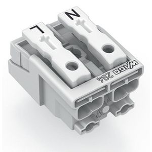 Kroonklem Drukknop extern z. PE-contact 294-4012 VVE=1000