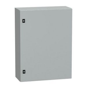 Deur 800x600x250mm IP66 / IK10 RAL7035 Spacial CRN