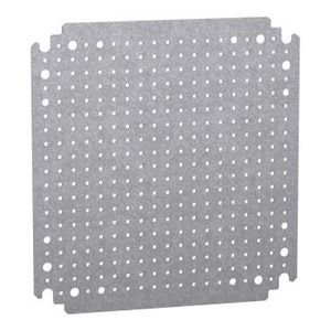 Montageplaat microperf. 300x300mm Gaten 3,6mm op 12,5mm