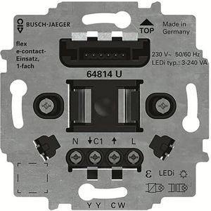 Flex e-contactsokkel 1-voudig