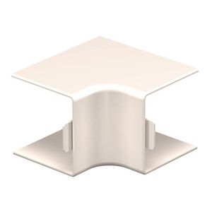 Binnenhoek 40x40mm polyvinylchlorid creme wit 9001 VVE=4