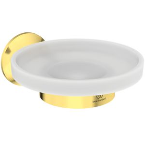 Zeepschaal 130x165x60mm brushed gold La Dolce Vita