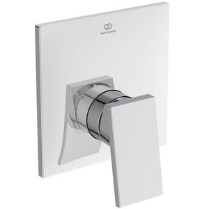 Douchemengkraan (afbouwdeel) chroom Extra