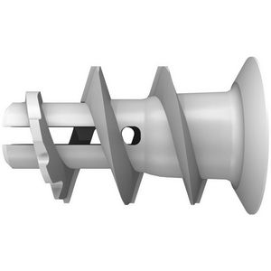 Gipsplaatplug (gipsplaatwokkel) GK nylon tbv schroef 4-5mm incl. montage-bit VVE=100