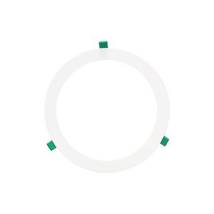 Plafond verloop ring downlight RAL9003 225/255/280