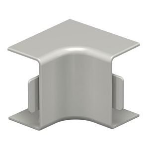 Binnenhoek 15x30mm polyvinylchlorid steengrijs VVE=4