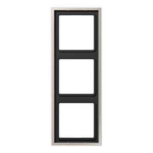 Afdekraam edelstaal 3-voudig LS