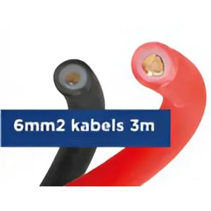 Batterij Accessoire Hoog Voltage HV 6mm2 Rood Zwart 3