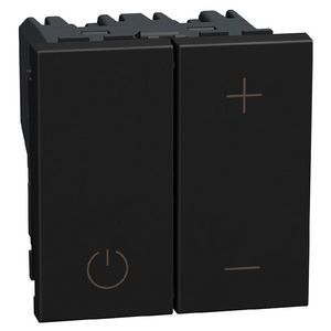 Doos a 6st. Light Now dimmer 0-10V - 2 modules - zwart