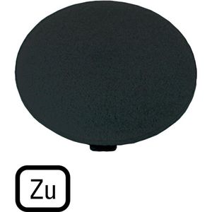 Indicatieplaatje paddestoel zwart zu