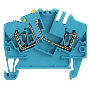 Scheidingsklem terminal blauw 2.5mm² 10 VVE=100