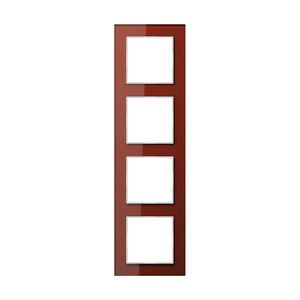 Afdekraam 4-voudig rood A-creation