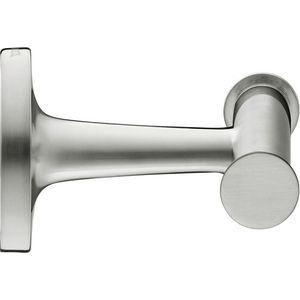 Starck T Handdoekhaak doppelt rvs Geborsteld 60x76x50mm