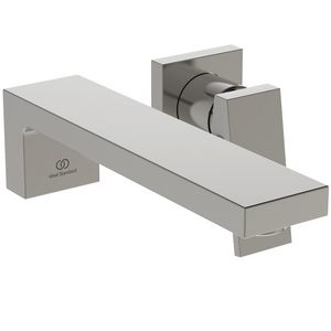 Wandmengkraan 5l/min m. uitloop 230mm 2 opbouw silver storm (rvs-look) Extra