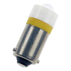 Signaleringslamp Ba9s T10X24 S.LED 110-130V AC/DC geel