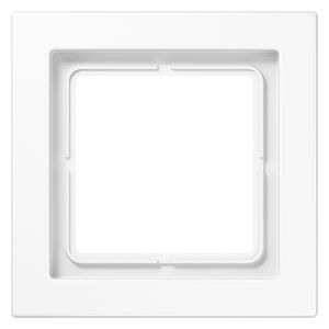 Afdekraam slagvast alp.wit 1-voudig LS-design