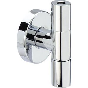 Eleganta 1 Hoekstopkraan 1 1/4 messing/verchroomd