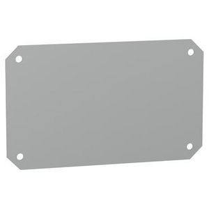 Montageplaat voor PLS kast 180x270mm Metaal