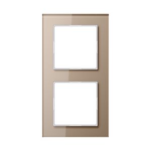 Afdekraam 2-voudig Acreation glas champ.