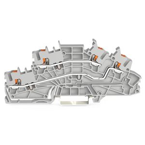 Etage installatieklem Met Druk 2,5mm² 2203-6642 VVE=50