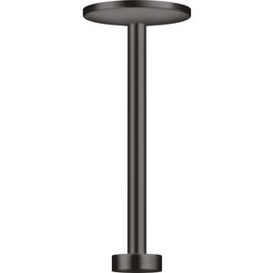 Plafondaansluiting voor hoofddouche 280 2 straalsoorten Brushed Black Chrome AX One
