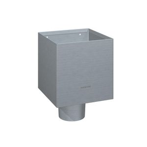 Vergaarbak zink Kubus-200 model 80mm blue-grey