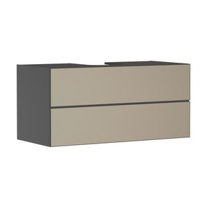 Onderkast Slate Matt Grey / front patterned bronze 1180x550mm 2x la voor consoles Xevolos E 54195390