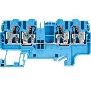 Doorgangsklem WTP 2,5/4 d2/2 BL VVE=100