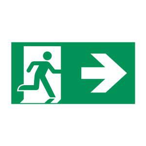 Pictogram (kap) 71000 serie, 32m, ISO A, pijl rechts Eaton Blessing