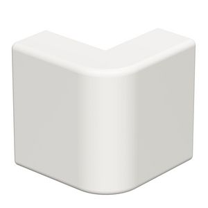 Buitenhoek 10x30mm polyvinylchlorid puur wit VVE=4