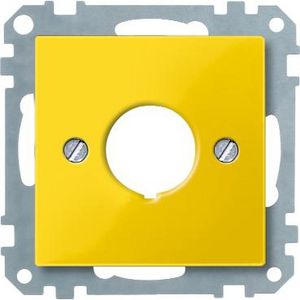 Centraalplaat voor noodschakelaars-Geel-Systeem M
