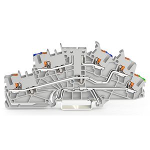 Etage installatieklem Met Druk 2,5mm² 2203-6640 VVE=50