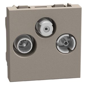 Doos a 6st. Light Now TV-R-SAT contactdoos - steraansluiting